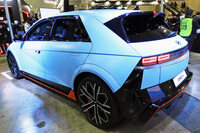 ヒョンデが「アイオニック5 N」を本邦初公開 日本導入予定のハイパフォーマンスEV【東京オートサロン2024】の画像