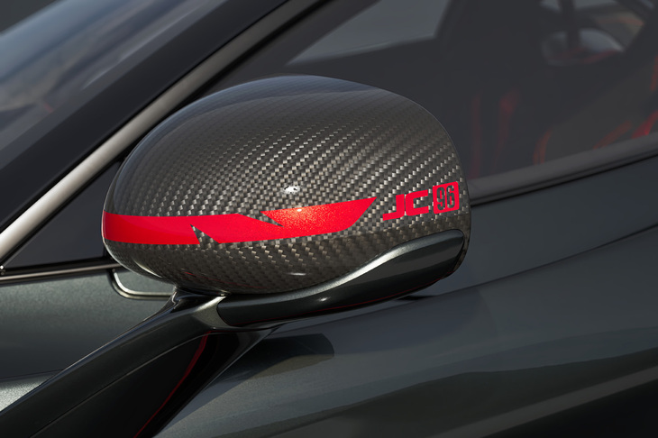 ボディーの各パートに「JC96」ロゴが備わる。