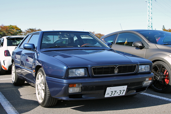 「マセラティ・ギブリII」。「ビトゥルボ」系をベースとする2代目ギブリ。