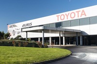 トヨタ自動車の英国における生産拠点となっている、トヨタモーターマニュファクチャリングUKの施設。