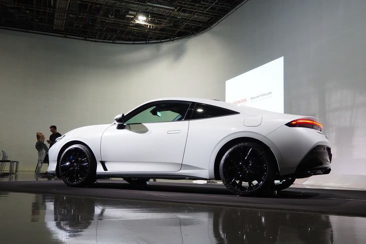 ホンダ・プレリュード(サイドビュー)