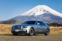 今回の試乗車は「ロールス・ロイス・ゴースト エクステンデッド」。2025年2月に国内導入が発表された。