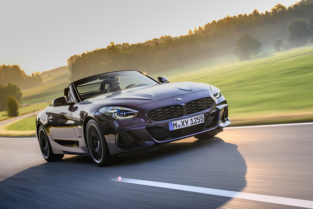 BMWが「Z4」をマイナーチェンジ フロントフェイスをリニューアル