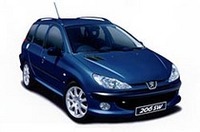 プジョー「206」にワゴン版「SW」登場の画像