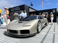 レストモッドではないけれど、過去のデザインオマージュという点で話題をさらったモデルが「GMSV S1LM」。ゴードン・マレー・オートモーティブの「T.50S」をベースに顧客の要望に応じて5台のみが生産される完璧な「マクラーレンF1 LM」のオマージュ。