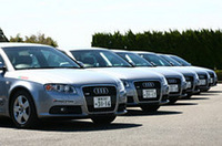 アウディのオーナーに限らず誰でも参加できる「ADE」は、その半数が非アウディオーナー。アウディ車を駆って危機的“シチュエーション”に挑戦するなかで、すっかりこのクルマのファンになる参加者も多いとか。