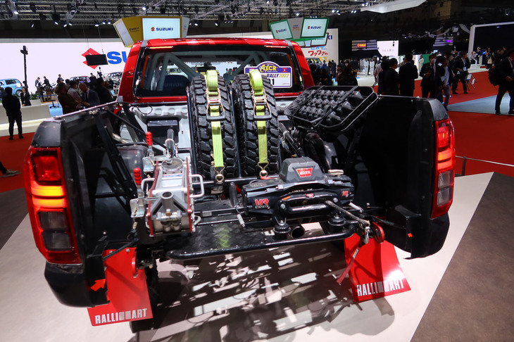 三菱トライトン(アジアクロスカントリーラリー2023参戦車両)