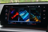 最新のBMW各車ではいわゆるドライブモードを「マイモード」と呼ぶ。パワートレインや足まわりだけでなく、画面表示やエアコンの設定なども統合されている。