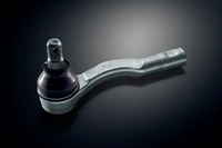 現行型「レヴォーグ」の変更パーツとしてラインナップされた、湾曲形状のタイロッドエンド。