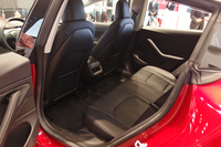 後席空間の広さはセリングポイントのひとつ。