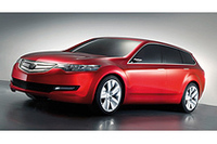 2007年フランクフルトモーターショーに出展した「アコードツアラー コンセプト」