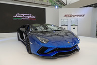 ランボルギーニ、「アヴェンタドールSロードスター」を日本初公開