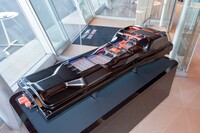 駆動用リチウムイオンバッテリーの容量は20kWh。WLTCモードの一充電走行距離は180km。