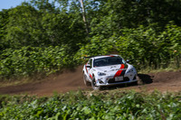 2015年のラリー洞爺。グラベルの走りもさまになってきた。