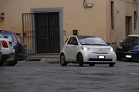 イタリアにおける「iQ」の近影その1。2020年1月、イタリア中部ピストイアにて。