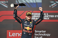 【F1 2023】第19戦アメリカGP続報:フェルスタッペンが通算50勝目、角田は初ファステストラップを記録