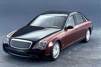 1997年、第32回東京モーターショーで世界初公開された「マイバッハ」。