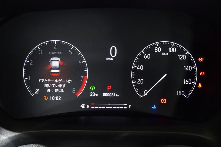 ホンダWR-V(メーターパネル)