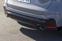 スポーティーな形状のリアバンパー。前後バンパーのおかげで「RS」の全長は「ベーシック」「ホーム」「リュクス」より85mmも長い(「クロスター」はもっと長い)。