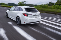 1.2リッター直4ターボエンジンを搭載する「カローラ ツーリングW×B」の公表燃費値はWLTCモードで15.8km/リッター。今回の試乗においては満タン法で11.2km/リッターを記録した。