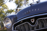 1950〜1960年代のアメリカ車をほうふつとさせるラジエーターグリル。アメリカを豊かさの象徴としていた当時の風潮がしのばれる。