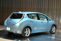 日産の新型電気自動車「リーフ」がお披露目にの画像