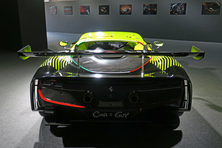 フェラーリ296GT3(リア)