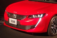 フロント両サイドに見られるライトのデザイン処理が、ライオンの牙を思わせる。