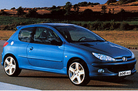 写真は 上:「206」XT Limited 下:「206RC」