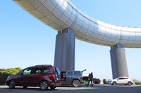 横浜某所にて。当記事のタイトルでは「4泊5日」と記しているけど、4/14~4/15の夜はwebCG大和が車両を預かっていたので、厳密には3泊4日でした。