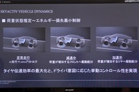 「i-ACTIV AWD」では、エネルギー損失を最小にするよう前後輪にトルクが配分される。