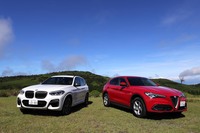 日本国内では「ステルヴィオ」と「BMW X3」の2台のディーゼルモデルを比較。エンジンに定評のある独伊2ブランドのディーゼルにはどのような違いがあるのでしょうか。(photo:北畠主税)