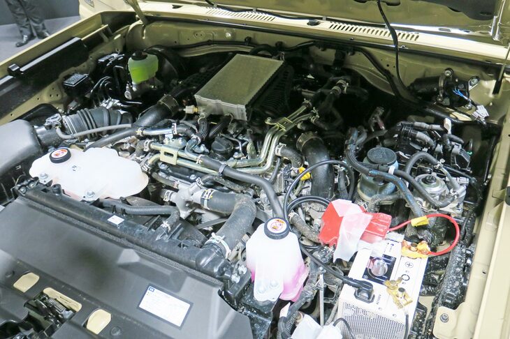 トヨタ・ランドクルーザー“70”(2.8リッター直4ディーゼルターボエンジン「1GD-FTV」)