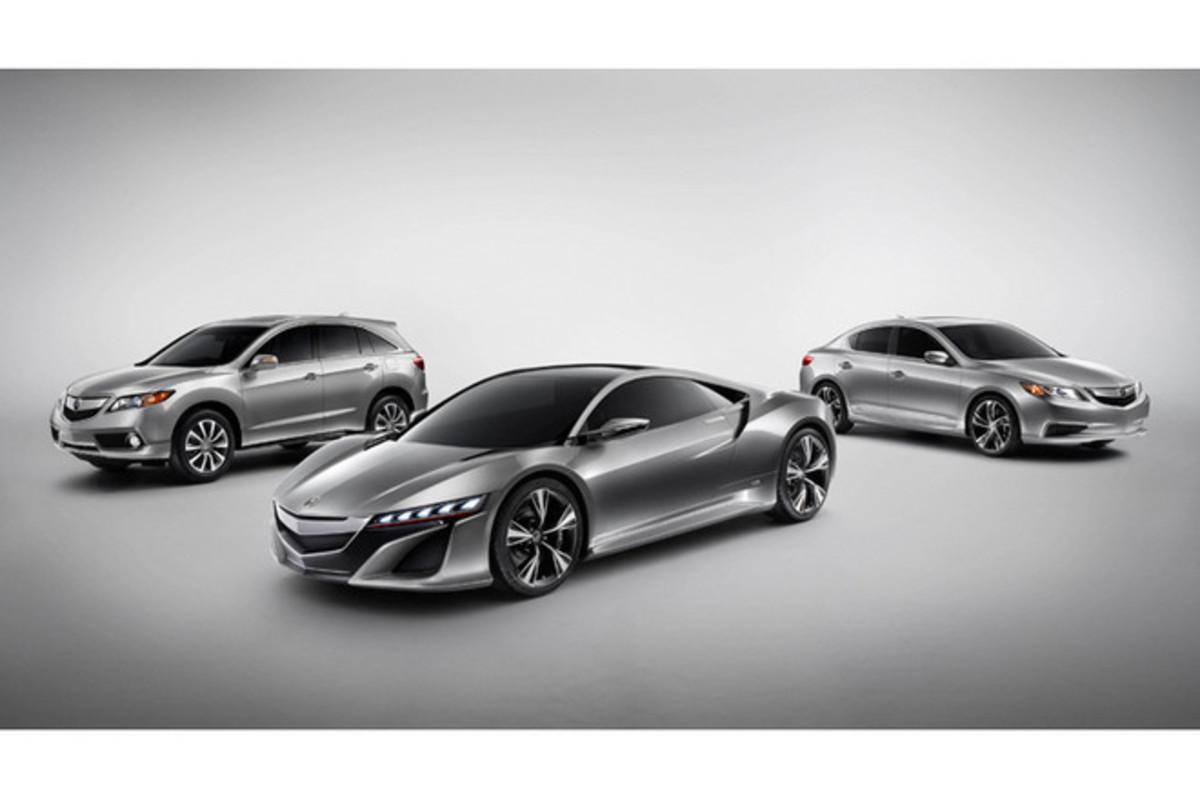 ホンダ、「NSXコンセプト」など3モデルを公開【デトロイトショー2012 