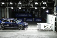 第418回:新型「XV」が激しくクラッシュ!?スバルのテックツアーに参加して