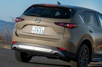 「フィールドジャーニー」には「ジルコンサンドメタリック」と呼ばれる新たなボディーカラー(写真)が用意される。ボディーカラーは全8色。バンパー下方に見えるアンダーガード風のガーニッシュはフィールドジャーニー専用の装備。