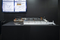 駆動用バッテリーはアウターケースをメガキャスト成型するなどしてパッケージ高を6%低減している。