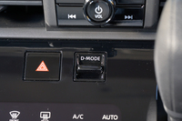 兄弟車の「デリカミニ」ではダイヤル式を採用したドライブモードセレクターは「ルークス」ではトグルスイッチ式。モードは「スタンダード」「エコ」「スポーツ」の3種類。