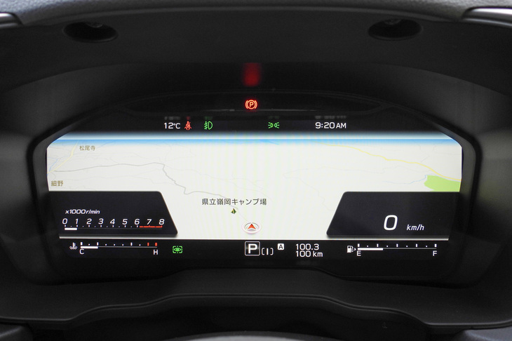 スバル・フォレスター スポーツEX(12.3インチフル液晶メーター)