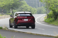 WLTPモードにおける一充電走行距離は、同じバッテリーを搭載するベースモデル(510km)より若干落ちて471km。電力消費率は公称されていないが、今回の試乗では車載計読みで4.6km/kWhの電費を記録した。