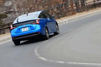 今回のテストでは約580kmを走行し、満タン法で17.6km/リッターの燃費を記録した。カタログ燃費は37.2km/リッター(JC08モード)。