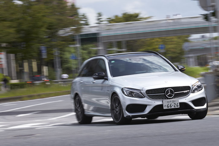 メルセデスAMG C43 4MATICステーションワゴン（4WD/9AT）【試乗