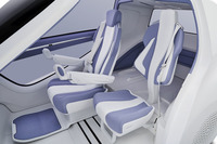 「Concept-愛i RIDE」のインテリア。