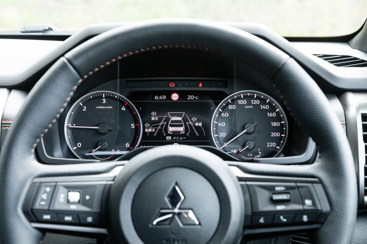 三菱トライトンGSR(メーターパネル)