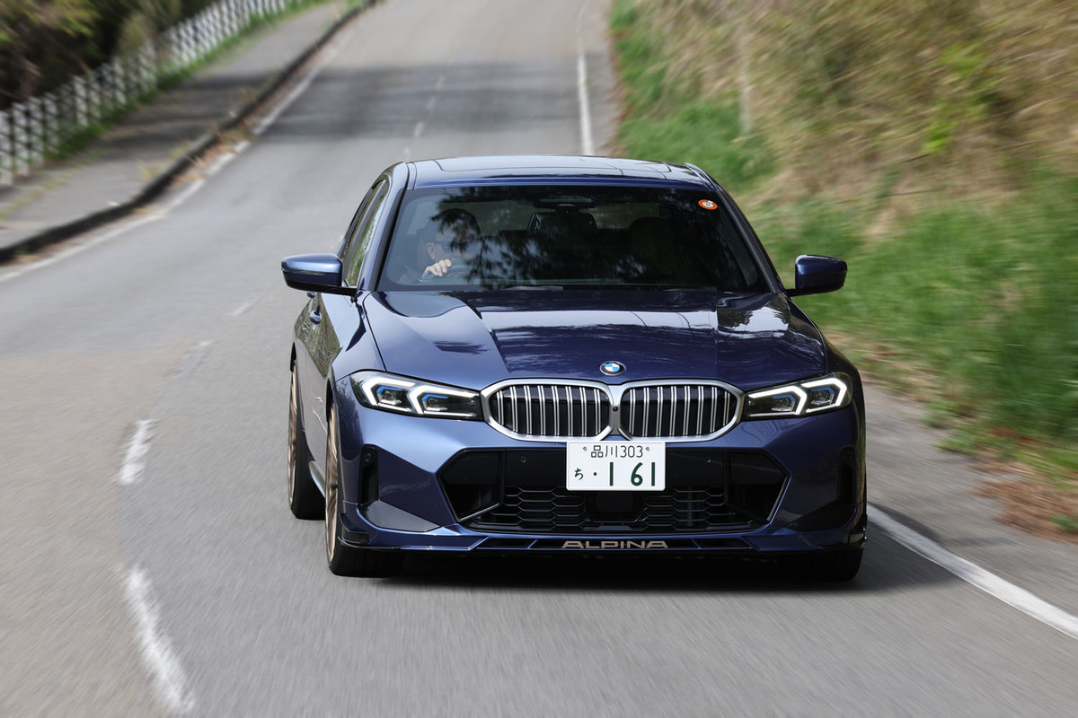 BMWアルピナB3 GTリムジン（4WD/8AT）【試乗記】 美しく走る - webCG