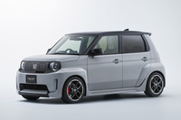 ホンダが発表した新型電気自動車「スーパーONE プロトタイプ」。量産モデルの発売は2026年に予定されている。