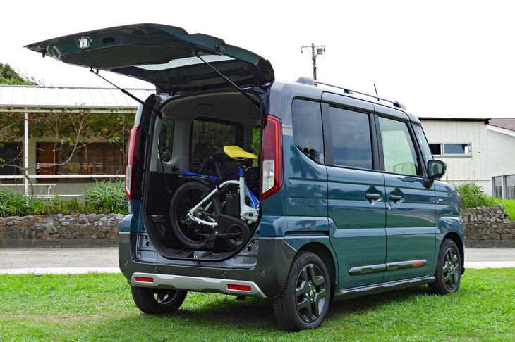 スズキ・スペーシア ギア ハイブリッドXZターボ(エクステリア)