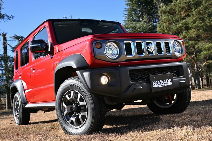 いよいよ日本に導入される“5ドアのジムニー”こと「スズキ・ジムニー ノマド」。