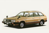 1981年「スバル・レオーネ ツーリングワゴン4WD」。1.8リッター水平対向4気筒OHVエンジンと副変速機付きセレクティブ4WDを搭載。追ってAT仕様やターボユニット搭載車なども設定された。