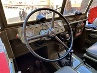 スパルタンの一言に尽きる運転席。イタリアのアルファ・ロメオ保存会によると、200台強が現存している。